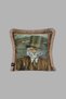 Cushion Cover 45X45 cm Babyface Fabric Double Sided Tassel Digital Printing - 5