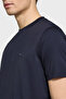 Silk Blend Regular Fit Logo Crew Neck T-Shirt Men's t Shirt Em004586 Af1372 - 4