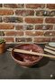 Handmade Noodle Bowl – Special Design Ceramic (Chopsticks Included) - 3
