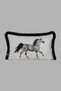 Throw Pillow Cover 35X50 cm Babyface Fabric Double Sided Black Tassel Digital Printing - 5