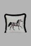 Cushion Cover 45X45 cm Babyface Fabric Double Sided Black Tassel Digital Printing - 5