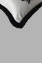 Throw Pillow Cover 35X50 cm Babyface Fabric Double Sided Black Tassel Digital Printing - 3