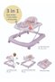 Foldable baby walker with soft padded seat - 3