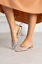Elvan, Low Heeled Jurdan Bottom Shoes with Back Rubber Detail - 2