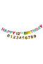 Premium Brights 'Happy Birthday' Customisable Card Banner 3m