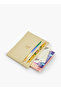 Textured Card Holder with Monogram Detail - 6