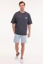 Ml Ordmu 11Vntg204 5Fx Gray Men's Short Sleeve T-Shirt - 3