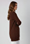 Patterned Tunic N3174 Brown - 3