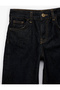 Folded-Legged Navy Blue Boy's Jean Trousers 6Skb40041Td - 5
