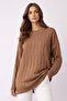 Patterned Tunic N3174 Mink - 3