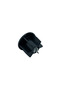 32mm Roller Blind Rectangular Pin Black Pipe End Cap - 6
