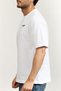 Men's Brand Logo White T-Shirt Suitable for Daily Use - 3