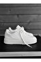 White Faux Leather Sports Shoes G- - 4