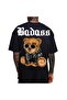 Unisex Text Printed T-Shirt – Round Neck, Short Sleeve, Casual
