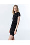 Jacquard Dress with Metal Accessories - 5