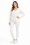 Suzan V-Neck Women's Blouse - 4