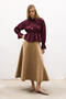 Gathered Bowknot Shirt - 4
