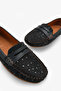 Lussy Women's Loafer Shoes - Black - 4