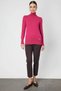 Women's Fuchsia Turtleneck Sweater 63503 - 6