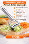 Stainless Steel Julienne Vegetable Peeler |   Peeling, Slicing, and Julienne Cutting