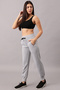 Comfort Fit Active Joggers in Dark Grey with Side Pockets - 3