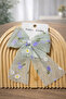 Green Floral Ribbon Buckle - 2