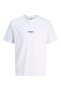 Jack Jones Jjepaulos Tee Ss Crew Neck Noos Pls Men's White Large Size Tshirt 12279591-01 - 4