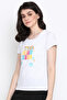 Print Me Pretty Top in Grey - 100% Cotton - 3