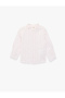 Baby Boy White Stripe Striped Shirt
