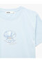Women'S Blue Seashell Printed T-Shirt - 3