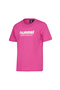 Abarran Girl's Pink Round Neck T-Shirt - 2
