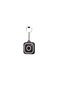 NFC Instragram Keychain - Black