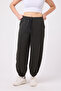 Women's Street Style Elastic Cuffed Baggy Pants
