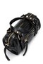 Knitted and Pendant Detailed Jimmy Women's Crossbody Bag Black - 4