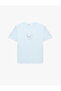 Women'S Blue Seashell Printed T-Shirt