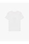 Women'S White Floral Printed T-Shirt - 2