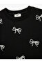 Girl'S Black Cotton T-Shirt - 3