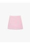 Girl'S Pink Wrap Mini Skirt - 2