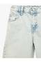 Baby Girl'S Light Indigo Balloon Fit Jeans - 3