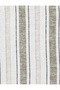 Men'S Khaki Stripe Viscose Linen Blend Shirt - 4