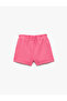 Baby Girl'S Pink Mini Shorts
