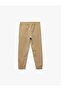 Boy'S Brown Basic Jogger Sweatpants - 2