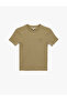 Women'S Green Ribbed T-Shirt