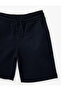 Boy'S Navy Basic Shorts - 3