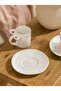 LCW HOME White Bow Tie Printed Porcelain Coffee Cup Set for 2 People 90 Ml - 3