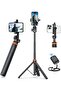 EUCOS 62" Phone Tripod & Selfie Stick with Remote, Extendable Cell Phone Stand for iPhone/Android