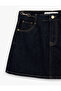 Women'S Dark Indigo Denim Skirt - 3