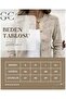 Diamond Pattern Buttoned Lace-Like Knit Crew Neck Mid-Length 100% Cotton Women's Cardigan - 8