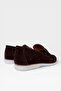 Genuine Suede Leather Key Detailed Loafer Men's Shoes Brown - 4