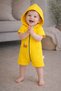 Unisex Baby Summer Hooded Jumpsuit Cotton Zippered Jumpsuit - 3